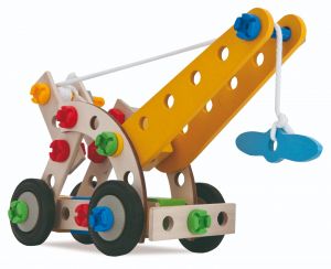 Set de constructie Macara mobila, Eichhorn Constructor (4 modele)