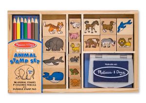 Set de stampile cu Animale Melissa and Doug