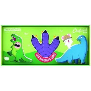 Set de forme de biscuiti Dinozauri 3D, Chefclub kids
