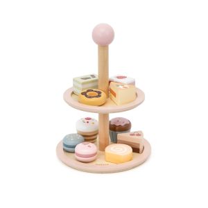 Suport pentru prajituri din lemn, Viga