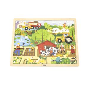 Puzzle Ferma, 48 de piese, Viga