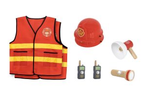 Set pentru joc de rol Pompier cu 8 Piese, Viga