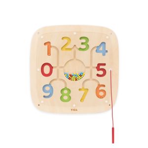 Panou senzorial de perete Numarare si Sortare Culori, Viga