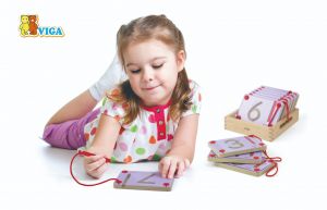 Set magnetic de scriere - Cifre, Viga