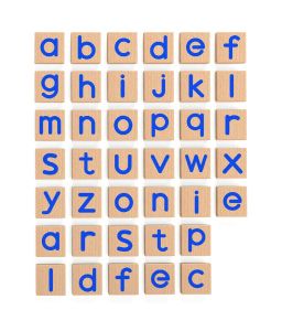 Set magnetic litere mici 40 buc, Viga