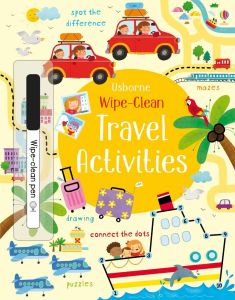 Travel Activities Wipe Clean, Usborne