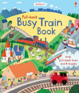 Busy Train Book (carte cu jucarie tren), Usborne