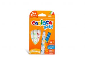 Carioca Baby Marker, varsta 2+, 6/set