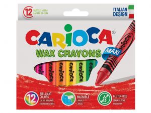 Creioane cerate Maxi Carioca 12/set