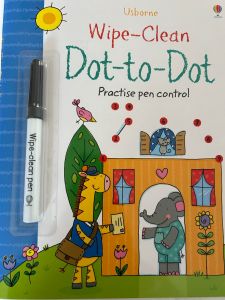 Wipe Clean dot-to-dot book, Usborne