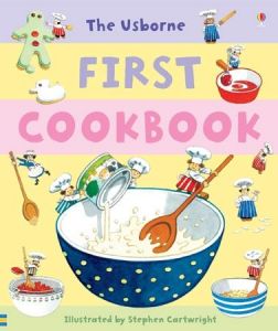 Carte cu retete pentru copii First Cookbook, Usborne