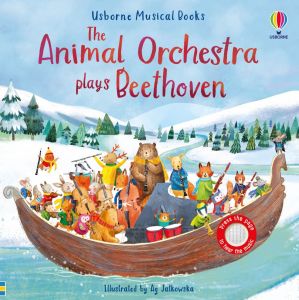 Carte muzicala The Animal Orchestra Plays Beethoven, Usborne