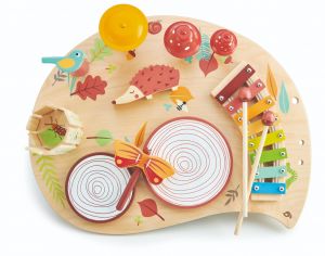 Masuta mea muzicala, din lemn premium, Tender Leaf Toys