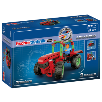 Set constructie ADVANCED Tractors - 3 modele