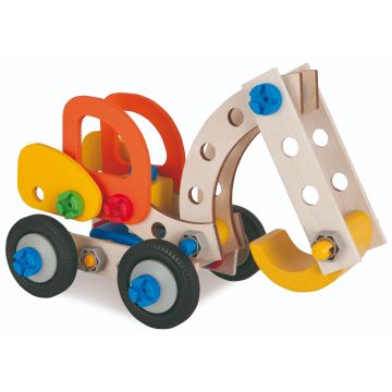 Set de constructie Excavator Eichhorn Constructor, 3 modele