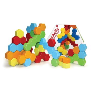 Joc de constructie IQ HexActly - Fat Brain Toys