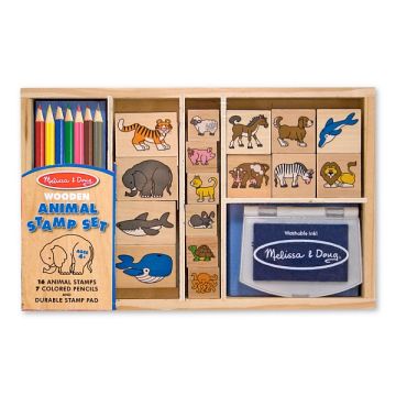 Set de stampile cu Animale Melissa and Doug