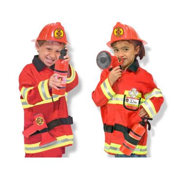 Costum carnaval copii Pompier Sef Melissa and Doug
