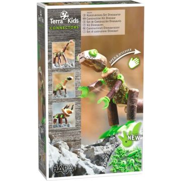 Set de constructie dinozauri Terra Kids, Haba