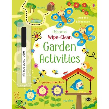 Garden Activities Wipe Clean, Usborne