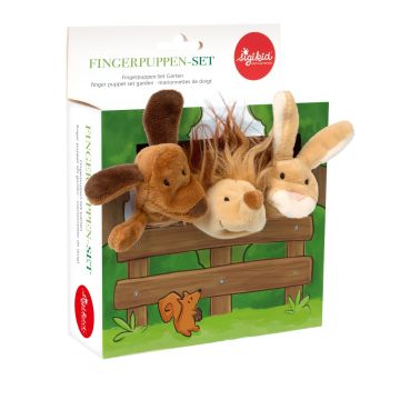Set de marionete pentru degete Gradina, Sigikid