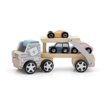Camion transportor cu 3 masinute, PolarB Viga
