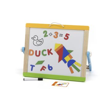  Tabla magnetica si de scris, multifunctionala, cu accesorii, Viga
