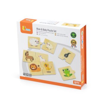 Puzzle Mama si puiul, Viga