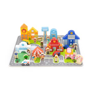 Cuburi de construit Orase (100 buc), Viga