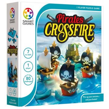 Joc de strategie si logica PIRATES CROSSFIRE, Smart Games