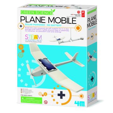 Kit constructie Avion Mobil, Stiinta Verde - Green Science