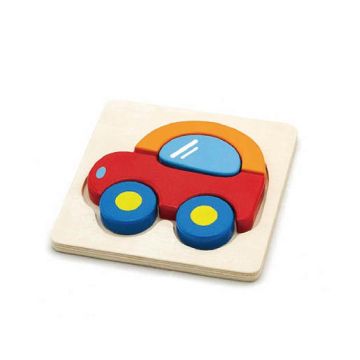 Puzzle din lemn - masina, Viga