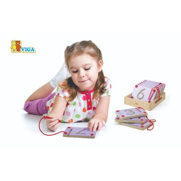 Set magnetic de scriere - Cifre, Viga