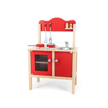 Bucatarie rosie cu accesorii, Viga