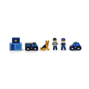 Set de accesorii trenulete - Statie de politie, Viga