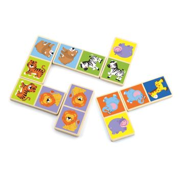 Domino cu imagini Animale salbatice, Viga