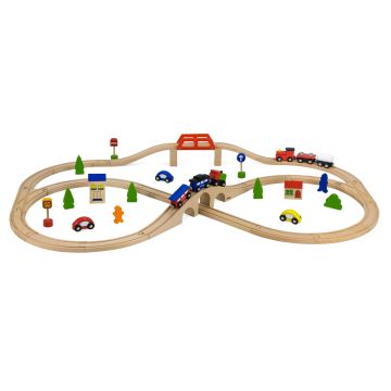 Set de trenulete din 49 de piese, Viga