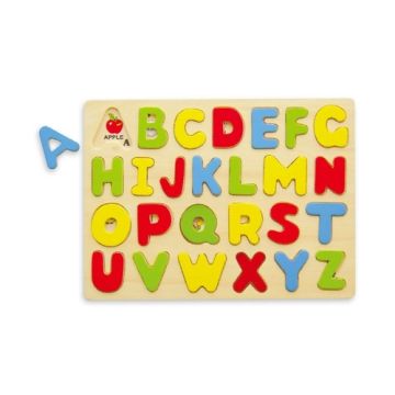 Puzzle cu litere mari de tipar, Viga