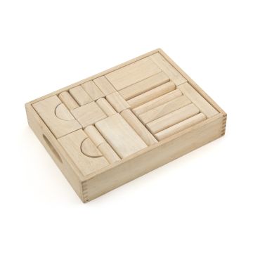 Set blocuri arhitecturalede construit, natur - 46 buc, Viga