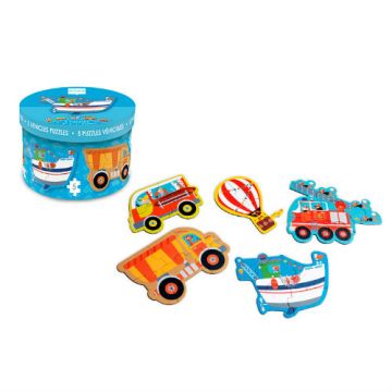 Set 5 puzzle-uri Vehicule