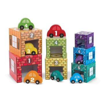 Piramida cu masinute Melissa and Doug