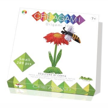 Albina origami 3D cu 289 piese, Creagami
