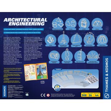 Kit STEM Inginerie arhitecturala, Thames & Kosmos