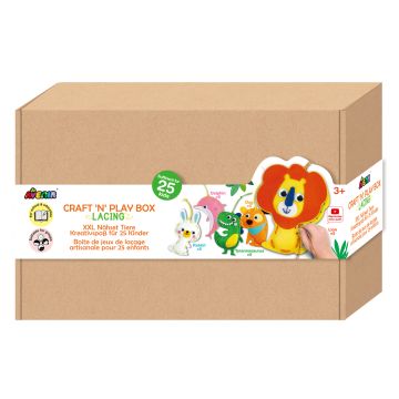 Set creativ XXL de cusut cu tehnica siretului - Craft  N  Play Box
