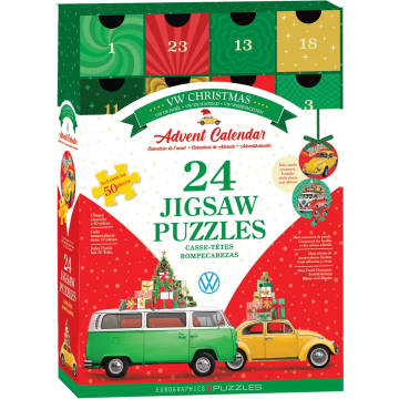 Calendar de Advent Volkswagen, 24 puzzle-uri, 50 piese