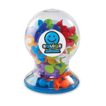 Squigz Deluxe ,   Set de constructie cu 44 de piese cu ventuze