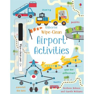 Wipe Clean Airport Activities, Usborne