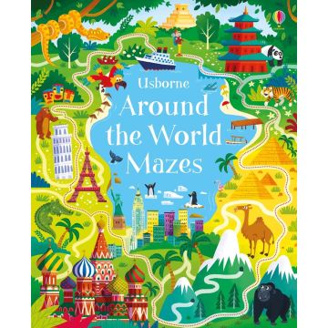 Around the world mazes, Usborne