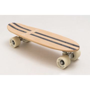 Skateboard Banwood, din lemn natural, albastru, 3 ani+