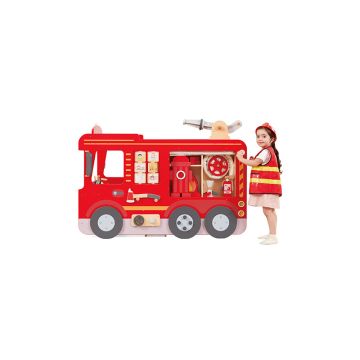Centru de activitati gigant Masina de pompieri Super Fire Engine, Viga